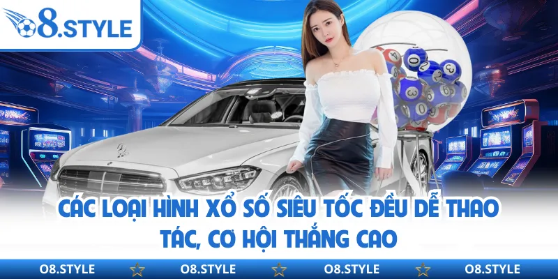 Xổ Số Siêu Tốc O8 - Chơi Nhanh, Trúng Liền, Không Gián Đoạn